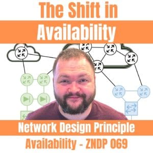 The Shift in Availability - Network Design Principle Availability - ZDNP 069